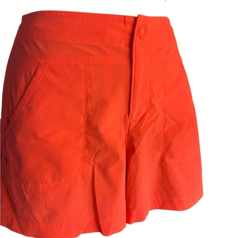 Athleta Womens bright orange Costa board shorts, size 8, NWOT swim shorts - Picture 7 of 10